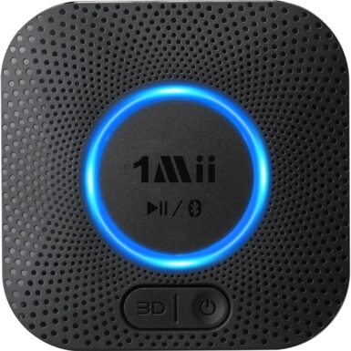 1Mii B06+ Bluetooth Receiver, Hi-Fi Wireless Audio Adapter, Bluetooth 5.3 Receiver with 3D Surround aptX HD aptX Adaptive for Home Music Streaming Stereo System